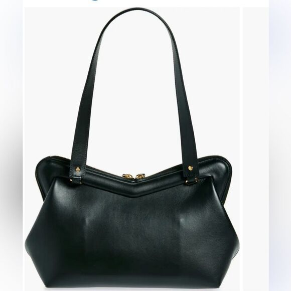 M Frame Leather Shoulder Bag
Mansur Gavriel Color: Black/ Flamma - Picture 2 of 16